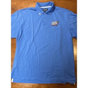 Vintage Polo Shirt Men's Size XL NCAA Final Four 2006 Blue Short Sleeve